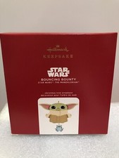 2020 HALLMARK KEEPSAKE STAR WARS THE MANDALORIAN BOUNCING BOUNTY   NEW