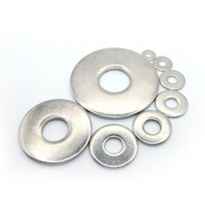 M5 - 5MM A2 STAINLESS STEEL FORM C WASHERS FLAT WIDE WASHER BS4320C