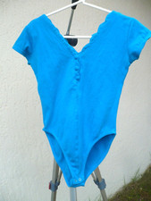 VINTAGE JULIANNA S WARM BODYSUIT WOMEN EXERSIZE VTG RATHER HEAVY POLY SPANDEX S