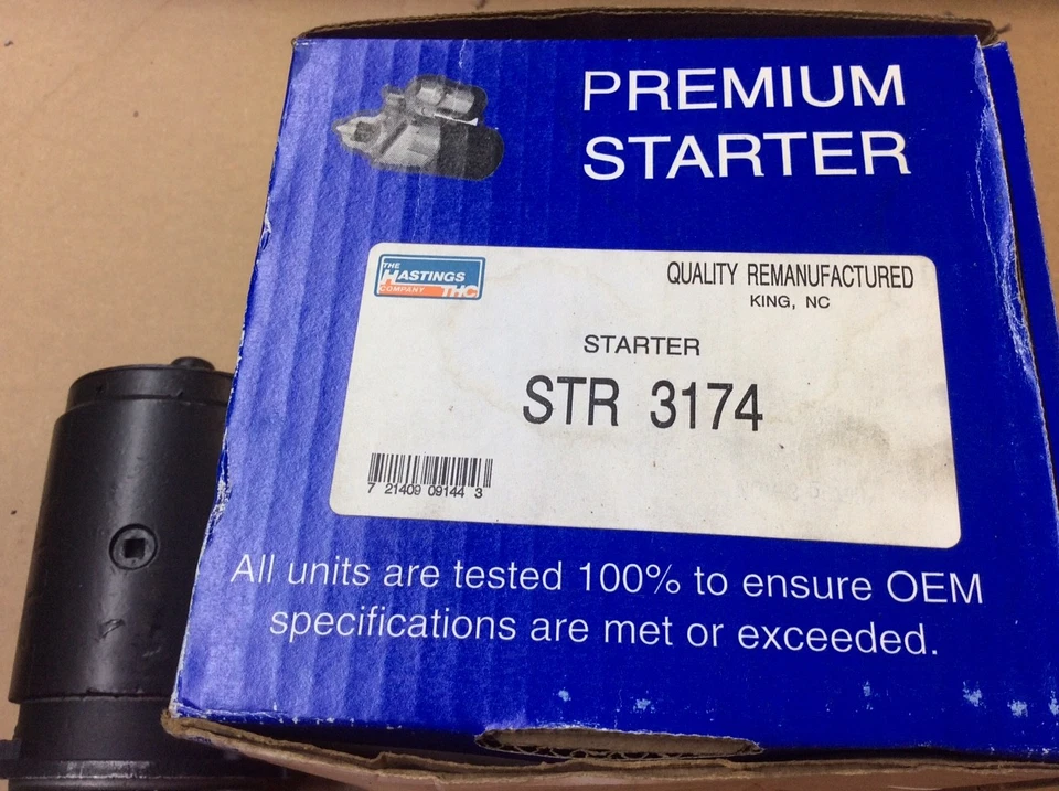 Nuevo arranque remanufacturado The Hastings Company 3174  Foto 2 de 4
