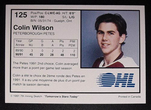 1991-92 7th Inning Sketch OHL Hockey Trading Cards (1-339) - Pick Your Card(s) - Picture 11 of 17
