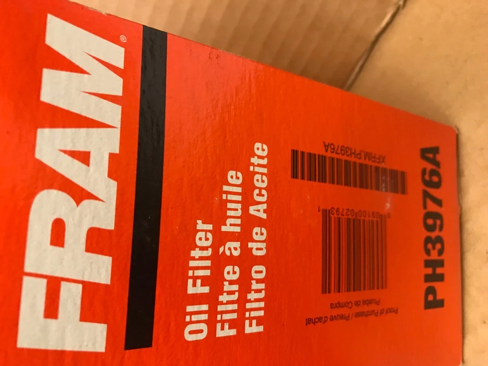 UM FILTRO DE ÓLEO DE MOTOR QUADRO ORIGINAL DO FABRICANTE PH3976A - Imagem 3 de 4