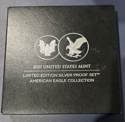 2021 S U.s. Mint 7 Coin Clad Proof Set (21rg), W/ Box/coa - Foto 11