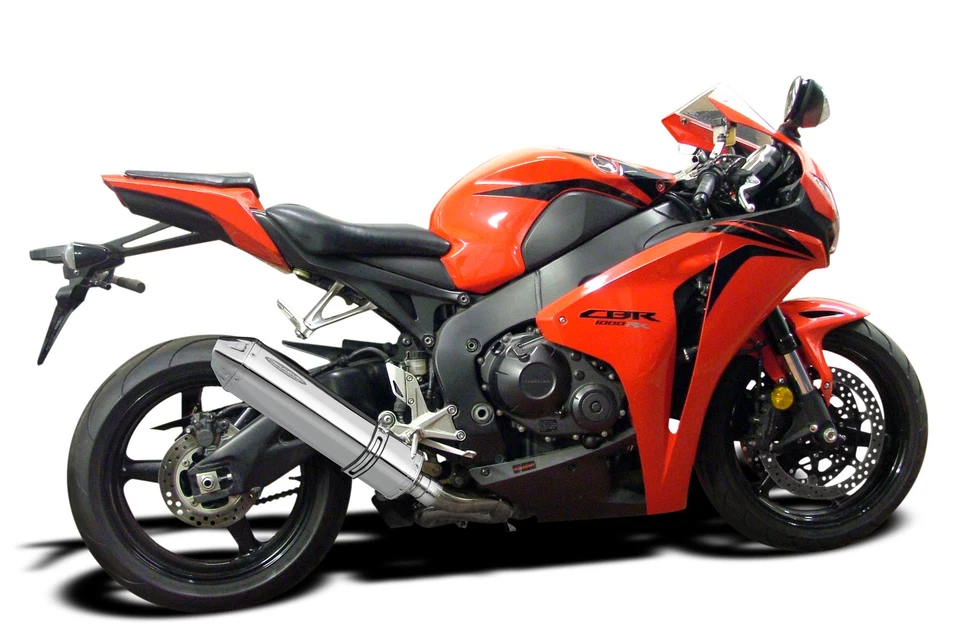 Kit silenciador escape acero inoxidable triovalado 17" deslizable Honda CBR1000RR 2008-2016 Foto 3 de 4