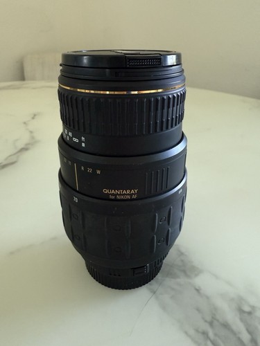 Quantaray Tech-10 NF 70-300 mm 1:4-5.6 LDO Macro Camera Lens For Nikon