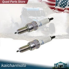 2Pcs Spark Plugs For Polaris 2016-2023 General 1000 Ranger 570 1000 3022662 