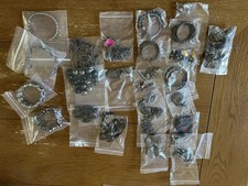 Lot Of 30 Paparazzi Jewelry - Necklaces, Earrings, Bracelets Rings Black Metal