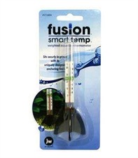 JW Pet Fusion Smart Temp Standing Weighted Fins Aquarium Thermometer - Pack of 3