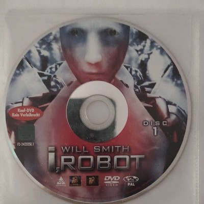 I, Robot DVD Film Disc 1 PAL Will Smith ehemaliger Verleih