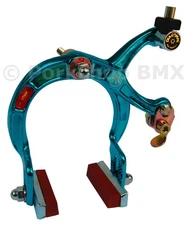 Dia-Compe MX1000 BMX bicycle brake caliper - BRIGHT DIP BLUE