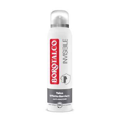 BOROTALCO DEODORANT UNSICHTBARES SPRAY GRAU 150 ML