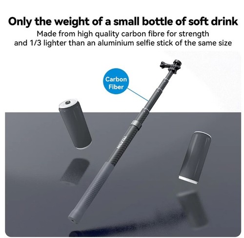 3 Meter Adjustable Carbon Fibre Selfie Stick for Insta360 - Picture 11 of 14