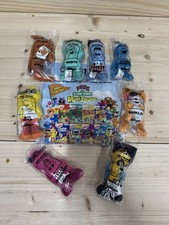 Vintage 1999 Kellogg's Sesame Street Mini Beans Plush lot of 8 NEW Big Bird