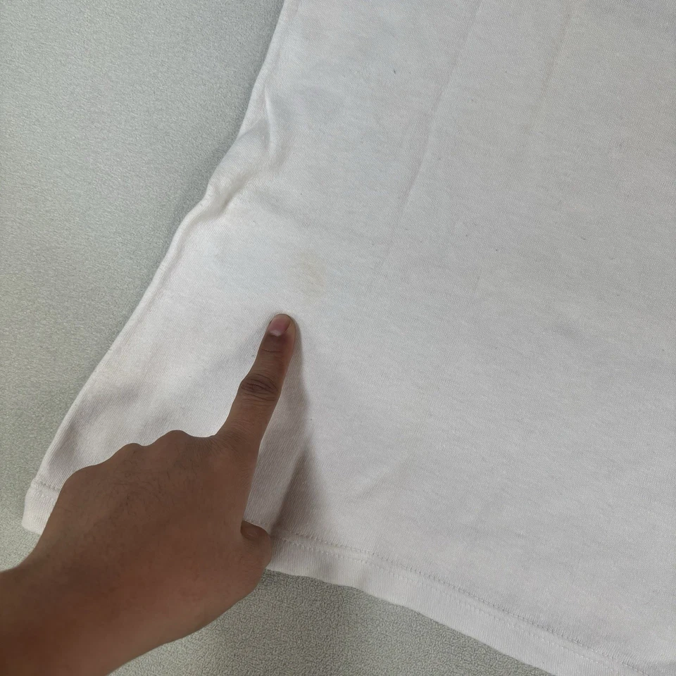 VINTAGE VFB Stuttgart Jersey Mens M White Shirt Germany Football Club 80s - Image 3 of 4