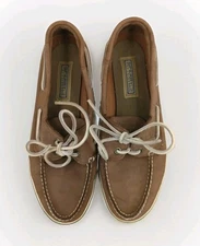 Boat shoes Sperry Top-Sider Defender Men's 2-Eye Brown Leather Size 10 M