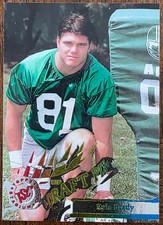 1995 STADIUM CLUB KYLE BRADY DIFFRACTION NEW YORK JETS ROOKIE CARD #D221 NM/MT. rookie card picture