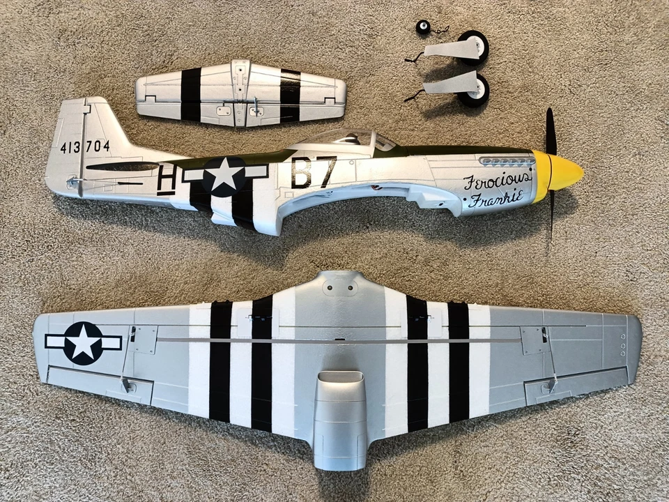 E-flite P-51D Mustang 1.0M BNF - Image 2 of 4