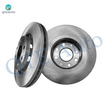 Front 256.05mm Brake Disc Rotors For 2013-2015 Chevrolet Spark