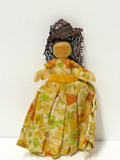 Vestido Mantilla Hispano Mexicano Español Muñeca Ropa Arte Popular De Colección