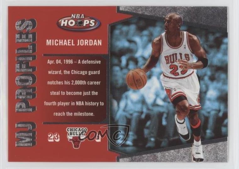 2005-06 NBA Hoops MJ Profiles Michael Jordan #MJ-3 HOF 03rx