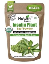 Naturfi Organic Insulin Plant Leaf Powder Costus Igneus 100 Natural 100 Grams