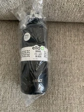 Ello Cooper 32oz Stainless Steel Water Bottle w/ Straw + Handle Black New