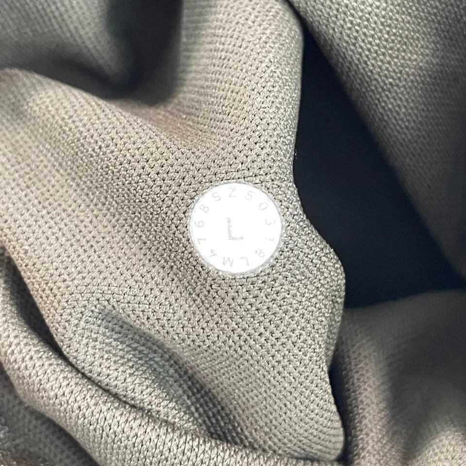 Chaqueta deportiva Lululemon Division para hombre grande oliva oscuro 4 vías elástico rendimiento Foto 2 de 4