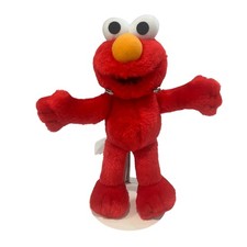 Sesame Street Elmo 9" Plush Stuffed Toy Sesame Workshop 2009 40th Anniversary
