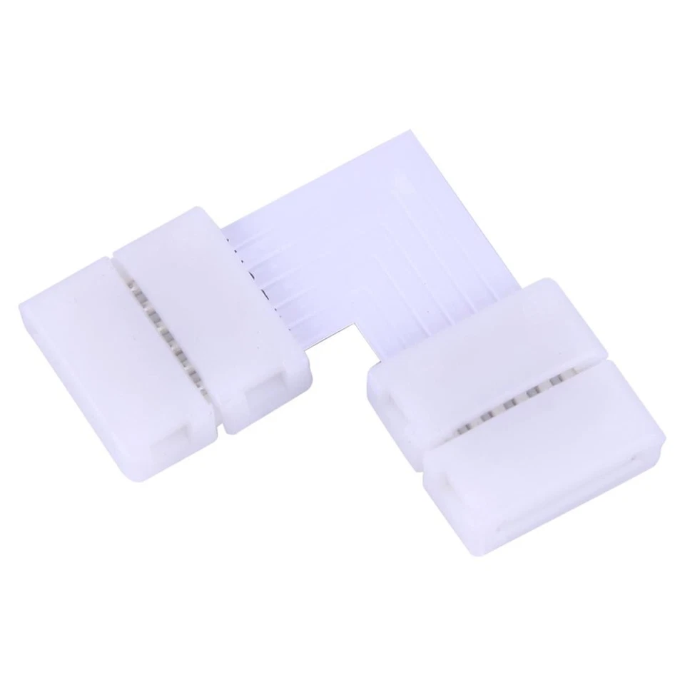 fit for 5050 RGB LED Strip Connectors 5Pcs L Shape LED Connector 6Pin solderless - Image 2 of 3
