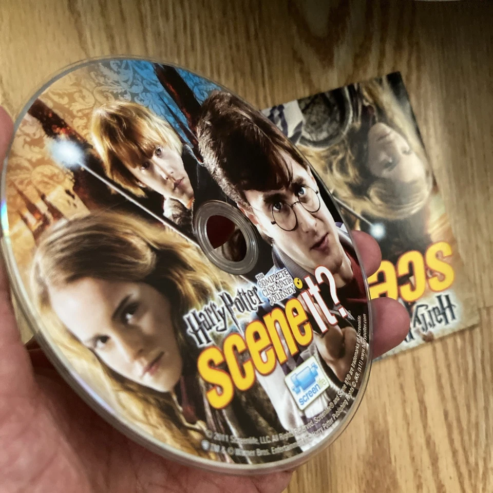 2011 Scene It? HARRY POTTER: THE COMPLETE CINEMATIC JOURNEY DVD Board Game ~Nice - Image 4 of 4