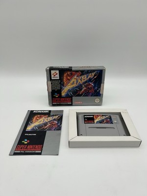 Axelay Super Nintendo SNES Cib Ovp Box NOE Sammler 