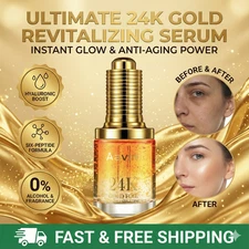 Aavini 24K Gold Serum 30ml – Anti-Aging, Firming, Hydration & Skin Revitalizing