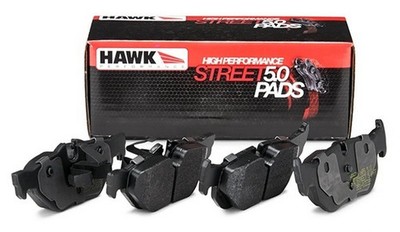 Hawk HB533B.668 HPS 5.0 Front Brake Pads for 2009-2021 Subaru AWD