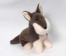 Douglas Toys Wayne Wolf Muzzle Plush Stuffed Animal Toy, Large 10" long