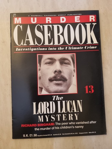 Murder Casebook No. 13 The Lord Lucan Mystery - Richard Bingham - Picture 12 of 22