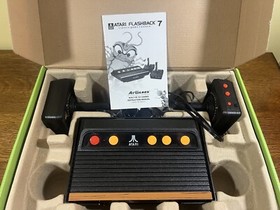 Atari Flashback 7 Classic Game Console 2 Controllers 101 Games Tested Very Good