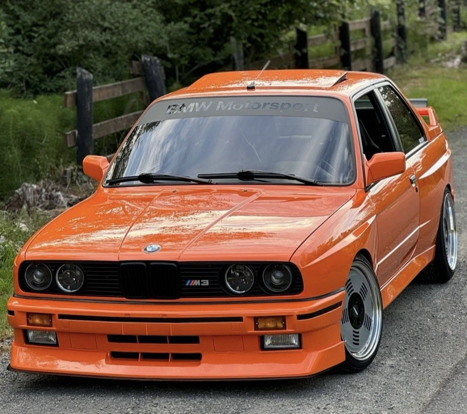 ⚫️BMW Motorsport Parabrisas Banner - Negro Mate - E30 E36 E46 E9X M3 M4 M5 Foto 2 de 3