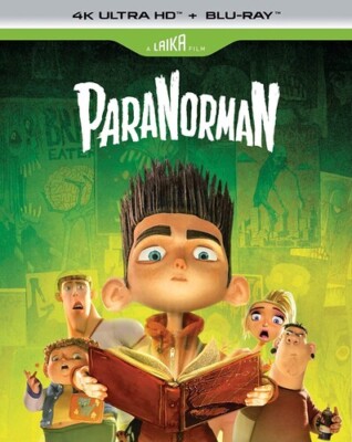 ParaNorman (Ultra HD, Blu-Ray, 2012) w/ Slipcover New Sealed