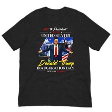 President Donald Trump Inauguration Day 2025 47Th USA Flag T-Shirt
