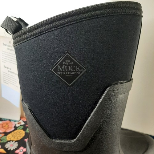 Muck Boots Women's Classic Chore Mid All Condition Waterproof Boot Black US 11 - Picture 2 of 10