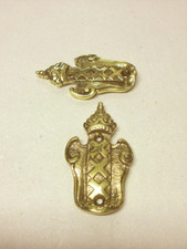 Wappen Messing Guss Relief Wandbild  Amsterdamm Krone Plakette Dekorativ