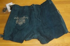 Kurze Jeans Damen Trachtenjeans Im Lederhosen Look Kurze
