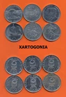 GREECE 2000, 6 ITEMS - 500 DRACHMAS FOR ATHENS 2004 OLYMPICS, COMMEMORATIVE, XF