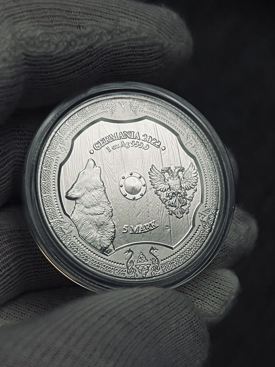 #2022年ポーランドゲルマニア純銀1オンス銀貨# 2022年ポーランドゲルマニア純銀1オンス銀貨#の通販 by han's