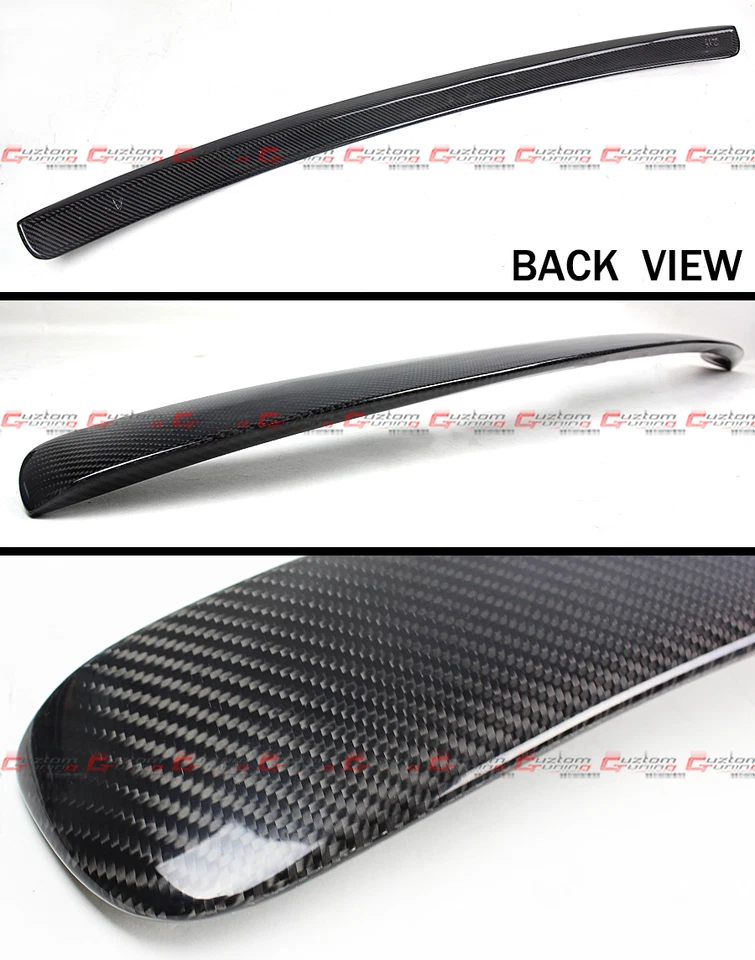 PARA 09-17 AUDI A5 QUATTRO S5 RS5 VIP FIBRA DE CARBONO TECHO TRASERO VENTANA ALERÓN ALERÓN Foto 3 de 4