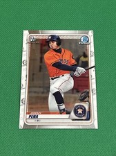 Jeremy Pena 2020 Rookie Bowman Chrome Prospects Card Rc #bcp-61
