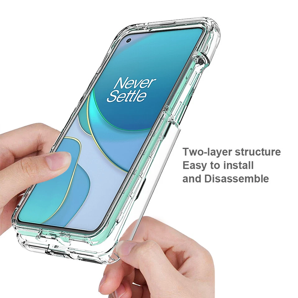 Funda de cuerpo completo con protector de pantalla incorporado para OnePlus 8T 5G [NO OnePlus 8] Foto 2 de 4