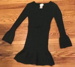 emerald sweater dress