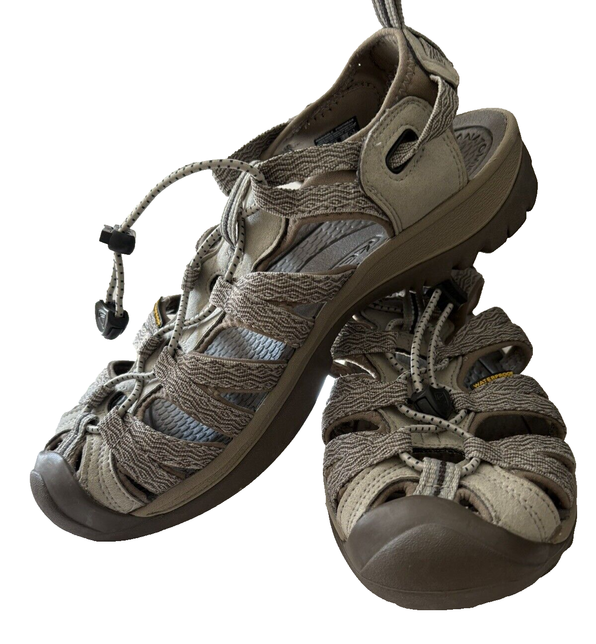 KEEN Sandali Donna Impermeabili Scarpe Antiodore Marrone Taglia 8 5