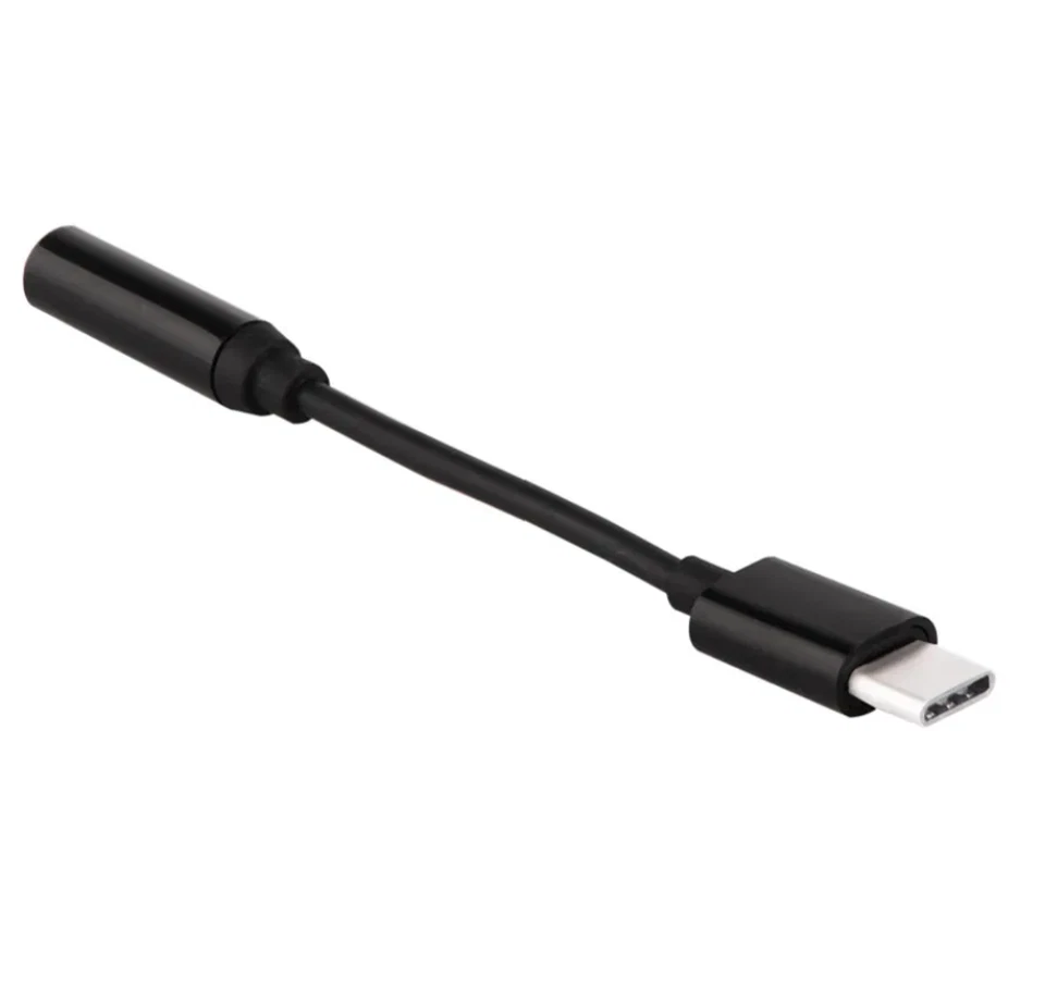 Adaptador de auriculares conector de audio USB tipo C a 3,5 mm cable USB-C Samsung iPhone 2 piezas Foto 2 de 4